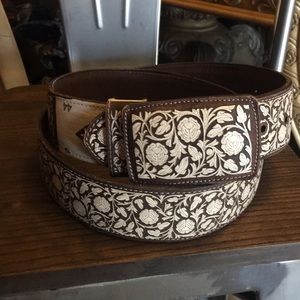 Unisex belt patternleather most sizes available